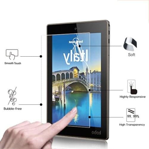 Ultra HD LCD Anti-Scratches Screen Protector Film For Kobo ARC 7HD 7.0" tablet Glossy film high clear screen protective films