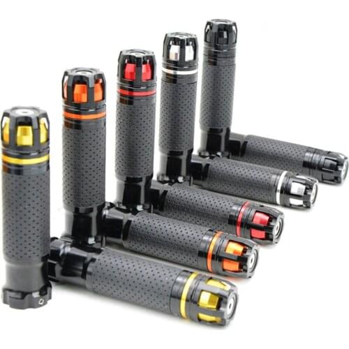 Universal 22mm Motorcycle handlebar grips Hand Grips Motorbike Hand Bar For YAMAHA YZF R1 R6 R3 R25 T MAX 500 530 kawasaki Z800