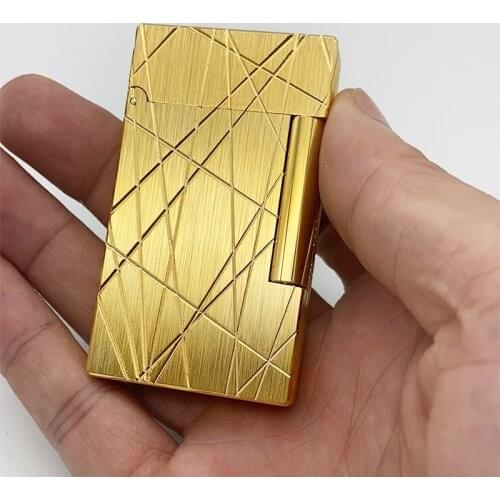 100% brand new made in China retro original cute DuPont bright sound lighter windproof cigarette lighter