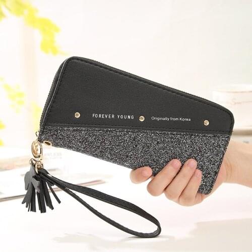 Women Wallets Purses Cards ID Holder Handbags Coin Purse Long Clutch Zipper Moneybags Girls Wallet Bags Billfold Pocket
