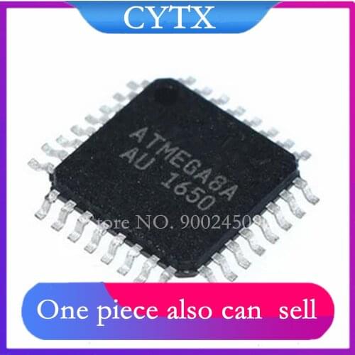 10PCS/LOT ATMEGA8 ATMEGA8A-AU TQFP32