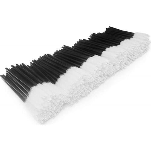 1000Pcs/Pack Disposable Micro Eyelash Brushes Mascara Wands Applicator Wand Brushes Eyelash Comb Brush Spoolers Makeup Tool Kit