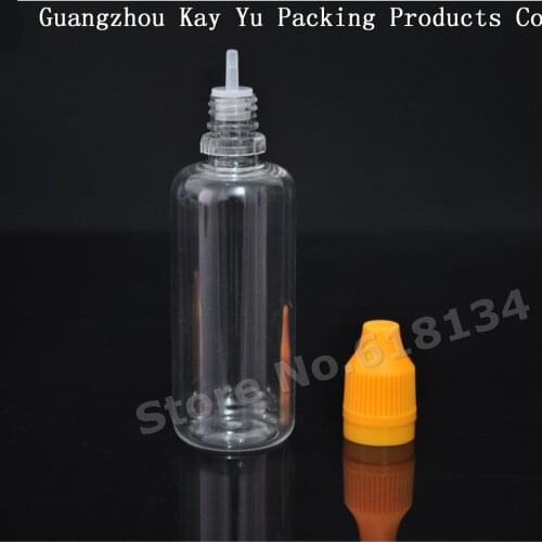 Free shipping 4000pcs plastic oil bottle 50ml dropper bottles with long thin tip and childtamper proof cap