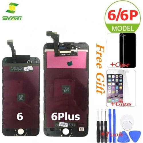For iPhone 6 6Plus LCD Display Touch Screen Digitizer Assembly 100% Tested Well Replacement Parts For iPhone 6 Plus LCDs Screen