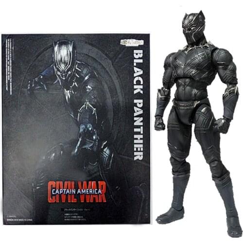 Black Panther Action Figure Toy Doll Christmas Birthday Gift
