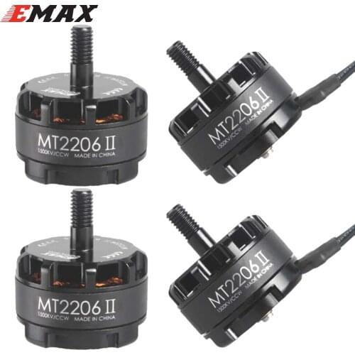 RC Motor,EMAX MT2206II 1500KV/1900KV CW/CCW Brushless Motor for drone quadrocopter QAV300 (Include the retail box)