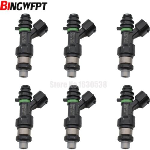 6PCS/lot Fuel Injector Nozzle 15710-66J00 FBYCS50 For Suzuki Grand Vitara Base Premium XSport Luxury 2.7L V6 2006-2008