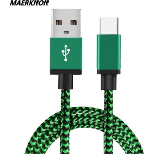 1M/2M/3M Type C USB C Cable Quick Charge 3.0 Date Cord For Samsung Xiaomi Huawei Honor Vivo Smart Phone Tablet Fast Cable