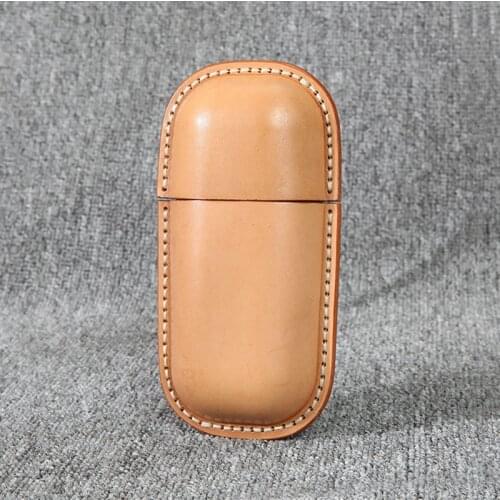 Genuine Leather Glasses Case Box Hard Spectacles Sunglasses Bags Eyeglasses Cases Eyewear Holder Cover Accessories For