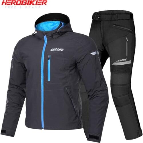 NEW Motorcycle Jacket Motorbike Riding Jacket Suit Motocross Jacket Breathable Waterproof Motorcycle Protection For 4 Season