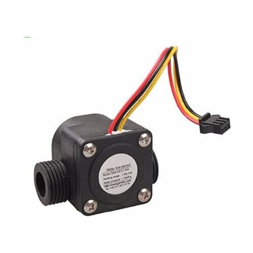 G1/2 Water Flow Sensor Fluid Flowmeter Switch Counter 1-30L/min Meter 1.75MPa Hall Flow Sensor Water Control