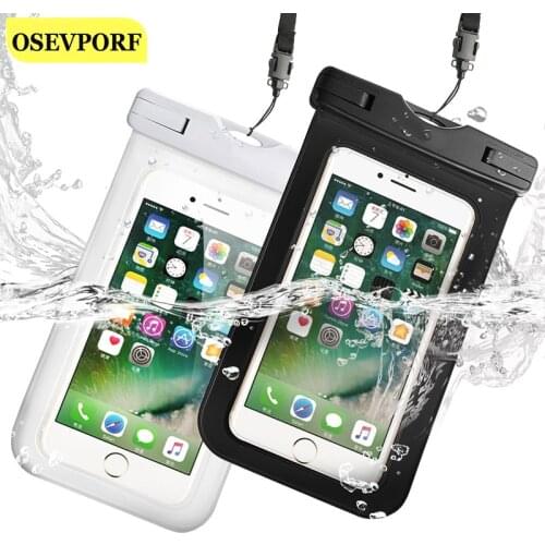 Waterproof Bag with Rope Swimming Gadget Beach Dry Bag Phone Case Cover Camping Skiing Holder for Smart Phone Mobile Phone Pouch