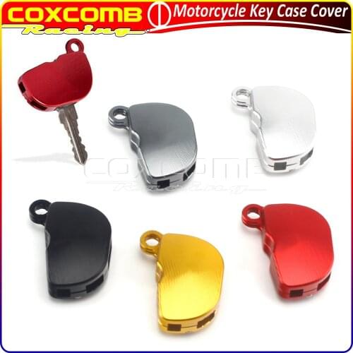 Universal Motorcycle CNC Aluminum Key Case Shell Cover Protection For Vespa Primavera 150 125 Sprint 150S GTS 300 LX150 LXV150