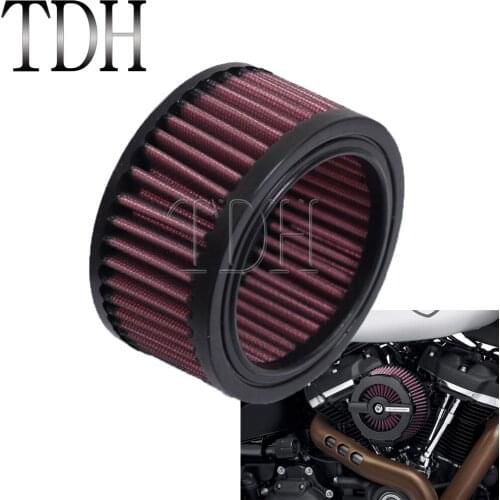 0.2 Oz Motorcycle Air Filter Cleaner Motocross Scooter Air Cleaner Universal For Harley Honda Cafe Scooter Filter 2 in 55mm