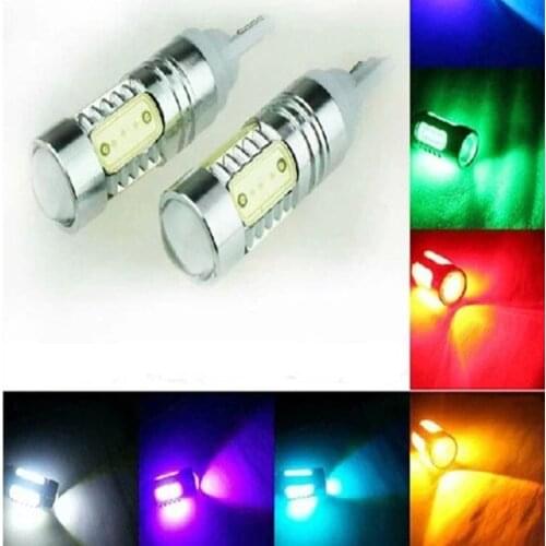 2PCS X T10 7.5W High Power Car LED SMD Back Up Rear Reverse Lamp Light White