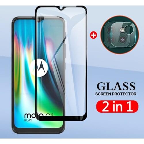 2 In 1 Back Camera Lens Film & Screen Protector Protective Tempered Glass For Motorola Moto G9 Play G9 Plus G9Plus G9Play