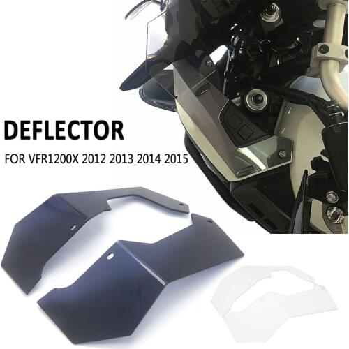 2012-2015 NEW Motorcycle Accessories FOR Honda VFR1200X Crosstourer Side Windshield Windscreen Handshield Wind Deflector
