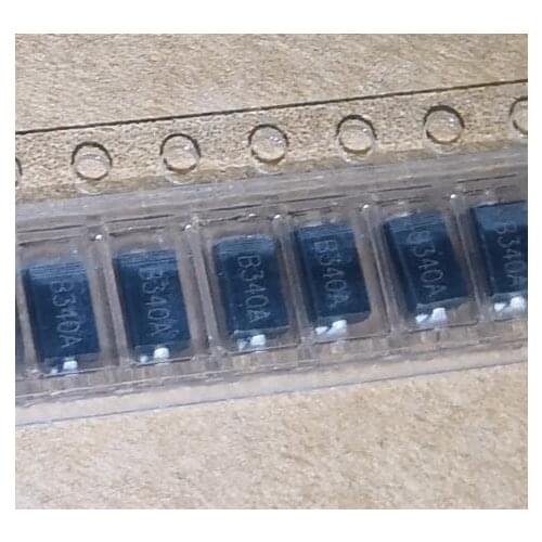 50pcs B340A B340 DO-214AC SMA B340A-13-F Schottky