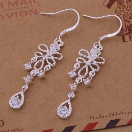AE485 Trendy wholesale earrings , fashion jewelry , butterfly inlaid stone /btiakkpa btvaklca