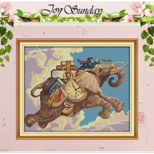 Explore The World Patterns Counted Cross Stitch 11CT 14CT Cross Stitch Set Wholesale DIY Cross-stitch Kit Embroidery Needlework