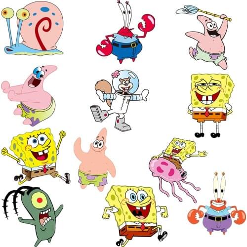 Cartoon childrens animation film and television peripheral printing stripe iron thermal transfer on childrens T-shirts