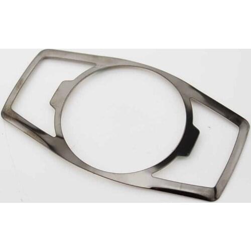 My Good Car Stainless Steel Headlight Switch Sequins Cover Trim Stickers For Ford Focus 3 4 MK3 Kuga Escape Mustang Everest