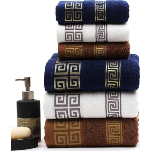 100% Cotton Towel Set Compressed Quick-dry Machine Washable 1pcs Bath Towel+1 Pcs Face Towel