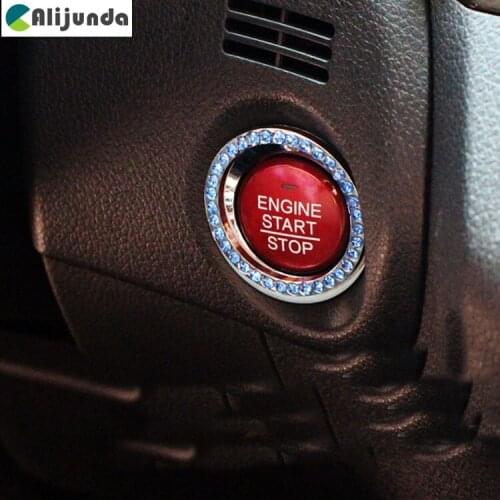 Car ignition switch decoration Ring Sticker for Mazda 2 3 5 6 CX5 CX7 CX9 Atenza Axela