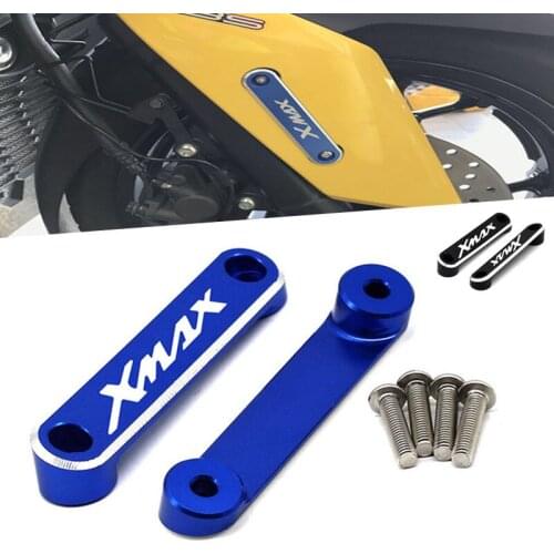 Motorcycle CNC Front Axle Coper Plate Decorative Cover Guard Accessories For Yamaha XMAX X-MAX 125 250 300 400 2017 2018 2019