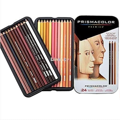 Prismacolor for Premier Colored Pencils, Portrait Set and Soft Core (24 Count)