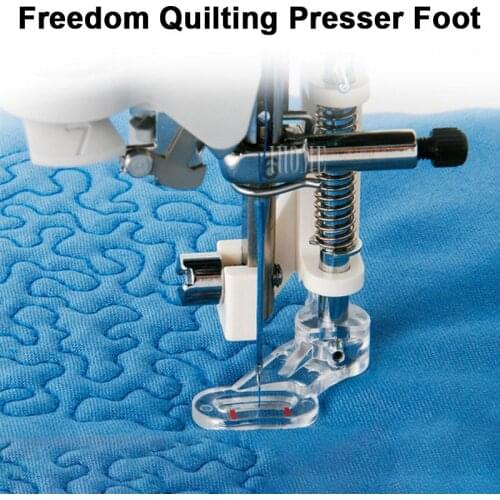 Freedom Quilting Embroidery Presser Foot Flower Stitch Domestic Multifunction Sewing Machine Low Shank Singer Brother Babylock