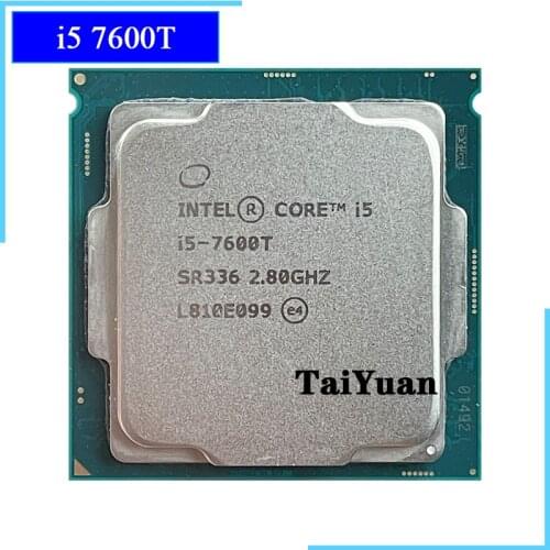 Intel Core i5-7600T i5 7600T 2.8 GHz Quad-Core Quad-Thread CPU Processor 6M 35W LGA 1151