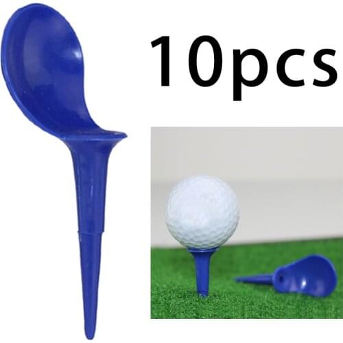10x Durable Unbreakable Plastic Novelty Chair Shape Golf Tees 82mm Golfing Tees Training Aids Equipment
