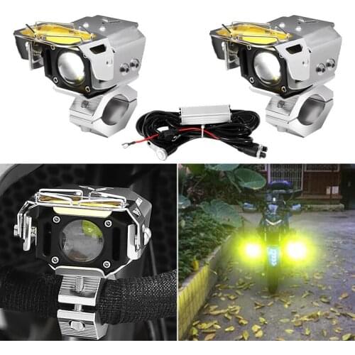 Motorcycle fog lights For BMW R1200GS ADV F800GS F700GS F650GS K1600 LED Auxiliary Fog Light Assemblie Driving Lamp