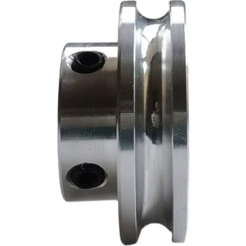 Aluminum alloy single groove pulley 20/30/40mm Small motor pulley drive wheel