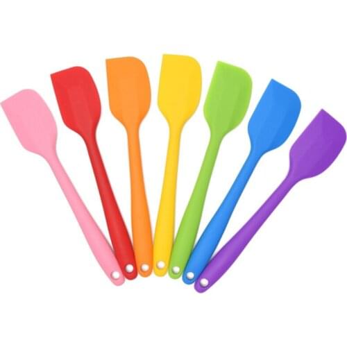 Premium Silicone Spatulas, Heat Resistant Non-Stick Rubber Scrapers Kitchen Bakeware Tool Utensils Tools Cooking Gadget