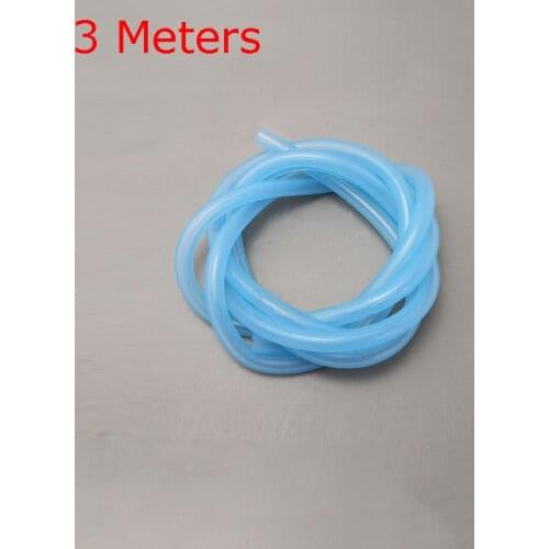 3Meters Marine Use High Temperature Water-cooled Pipe 3x5mm 4x7mm Silicone Tube Multicolor Water Cooling Tube for Model RC Boats