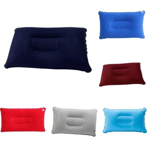 Outdoor Inflatable Travel Pillow Camping Air Cushion Comfortable Compact