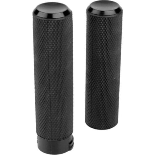 Universal 7/8'' 22 mm CNC Motorcycle Handlebar Grip Handle Bar Motorbike Hand Grips For Chopper Cruiser Cafe Racer New