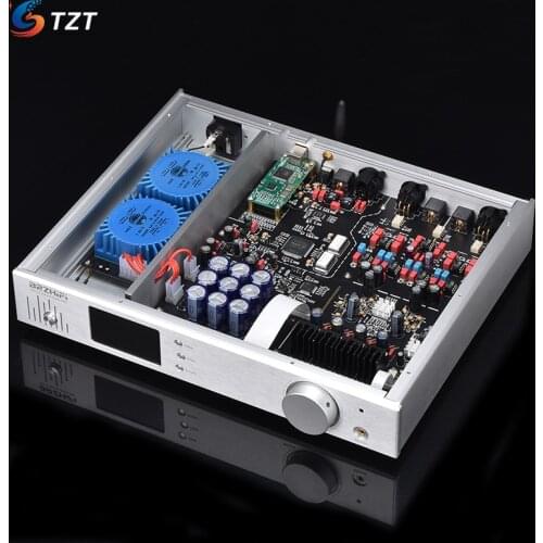 TZT AK4499 DAC Headphone Amplifier Bluetooth 5.0 32Bit/384k DSD512 NXC10 with Remote Control