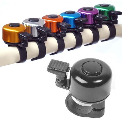 Bicycle Bell Aluminum Alloy Loud Sound Handlebar Safety Metal Ring Environmental Bike Cycling Horn Handlebar Bell Multi Colors