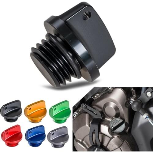 M20x2.5 CNC Billet Oil Filler Cap Plug For Honda Yamaha Kawasaki Ducati Triumph Suzuki CB CBR CRF YZ WR MT09 Z800 Z1000 ER6N
