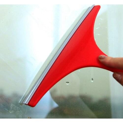 Colorful Window Mirror Car Windshield Cleaner Brush Squeegee Glass Wiper Silicone Blade Cleaning Shower Screen Washer