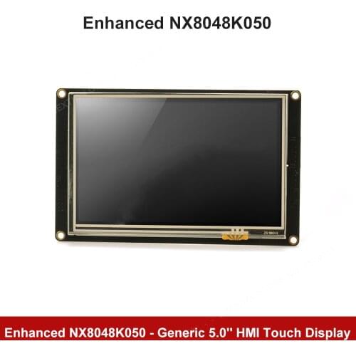 Nextion Enhanced K Series:NX8048K050 5"Resistive Touchscreen HMI USART UART Serial TFT LCD Module Display for Arduino Raspberry