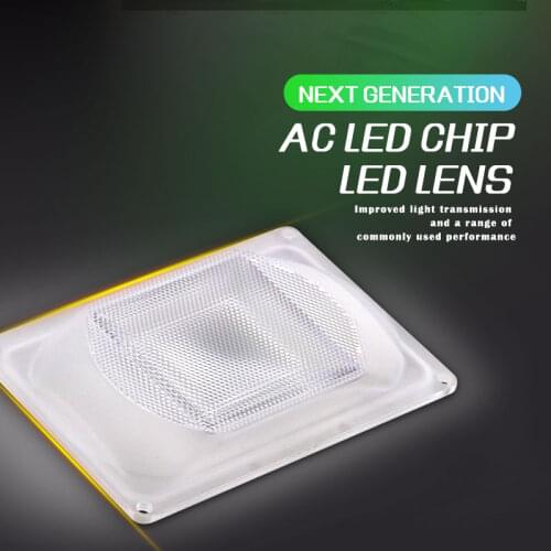 1 set LED Lens Reflector For LED COB Lamps Include: PC lens+Reflector+Silicone Ring Lamp Cover shades FloodLight DIY
