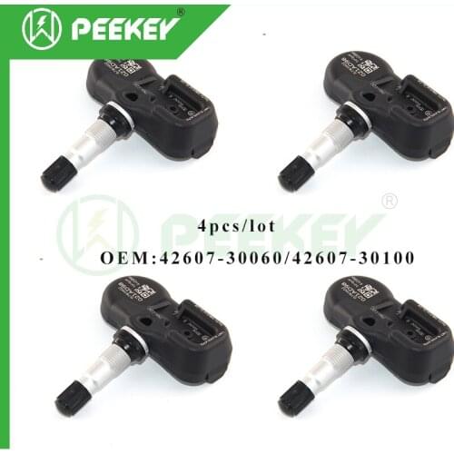 4pcs Tire Pressure Monitor System sensor tpms for Toyota Scion Lexus Toyota Avalon PMV-C010 42607-30060 42607-30100 42607-52020