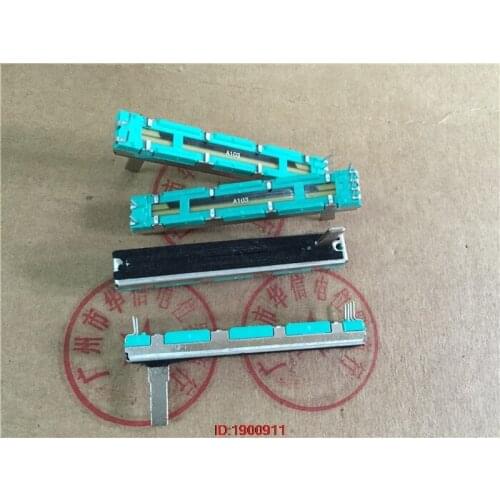 5pcs/lot 6 cm double straight potentiometer BEHRINGER 626 dedicated A10K handle length 15MMC without bracket