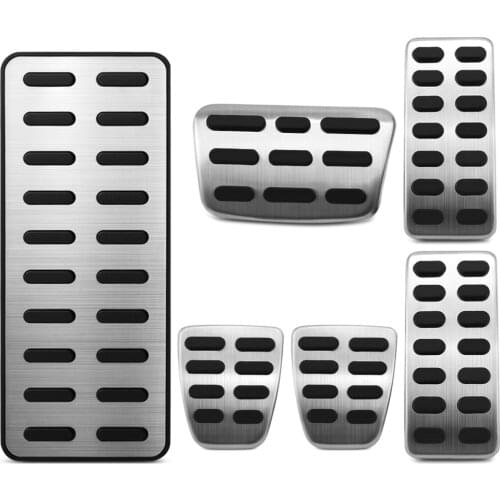 Auto Car Fuel Brake Rest Foot Pedals for Hyundai Ix25 Creta Accent Brio Verna Solaris for Kia K2 Rio Soul KX3 Accessories