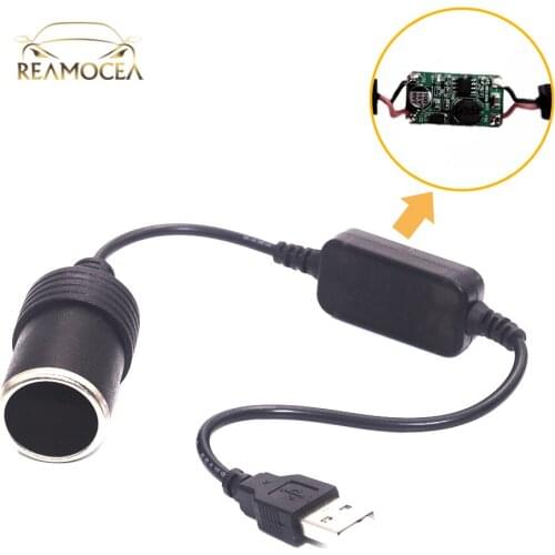 Reamocea 0.3m 1.5mm DC12V Car Power Cigarette Lighter Female Socket Cable ATC Fuse Holder Plug Connector Accessories