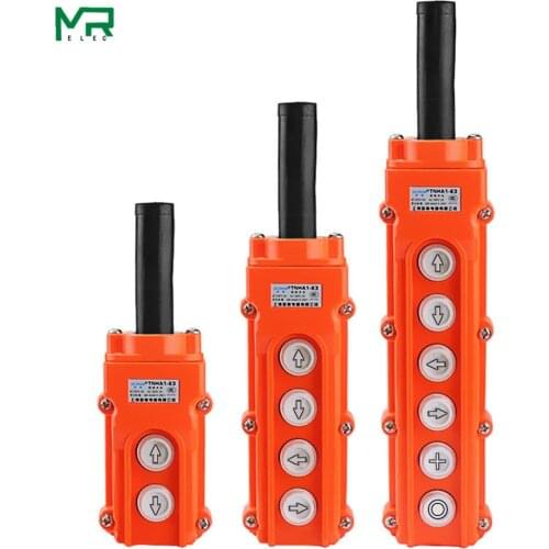 COB-61 COB-62 COB-63 Arrow mark Rain proof crane control switch lifting button electric hoist operating handle